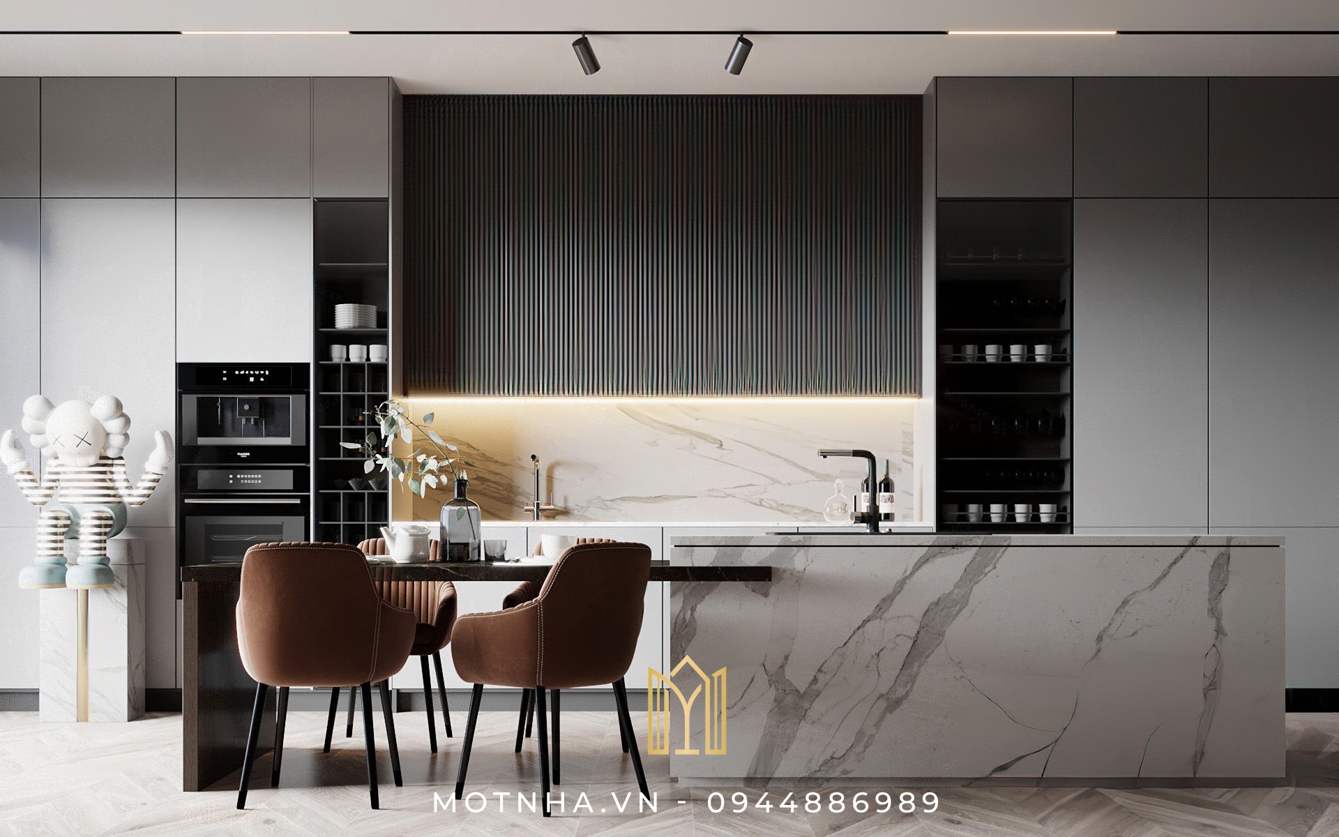 Mẫu Tủ Bếp Chữ I Đẹp Tiết Kiệm Diện Tích 2024 Mẫu Tủ Bếp Chữ I Đẹp Tiết Kiệm Diện Tích 2024