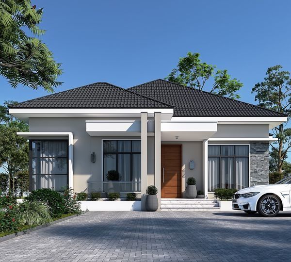 Mẫu nhà mái Nhật Sơn La