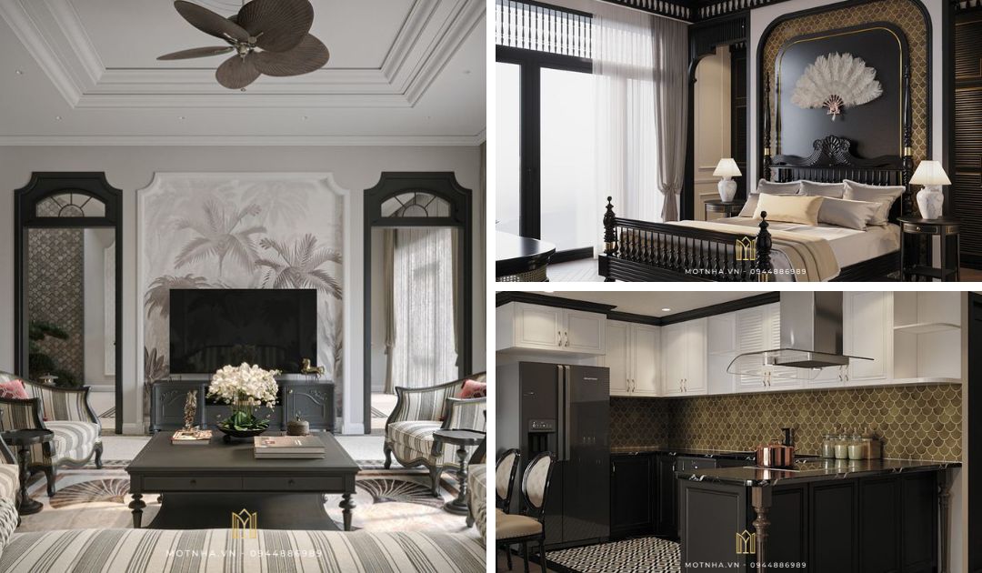 Thiết kế nội thất phong cách Indochine
