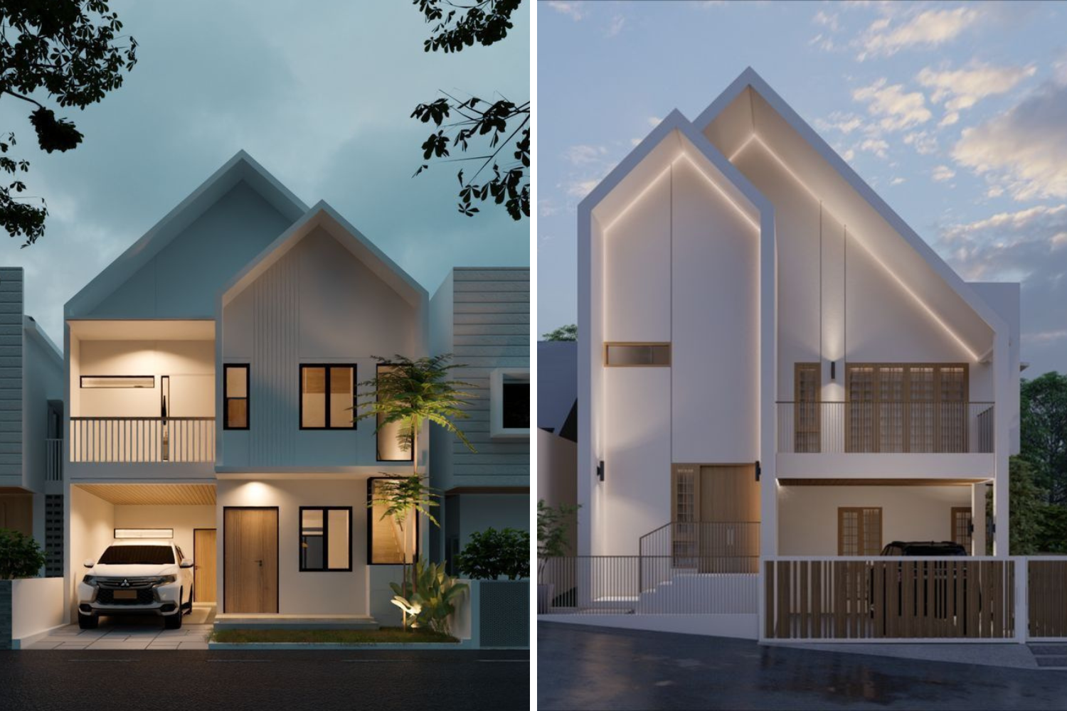 Mặt tiền nhà phong cách Bắc Âu