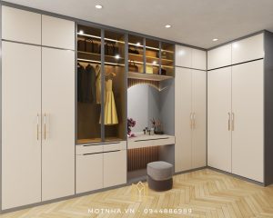 thiết kế tủ quần áo