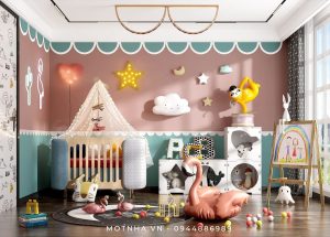 thiết kế phòng ngủ đpẹ cho bé gái