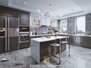 Thiết kế phòng bếp mở