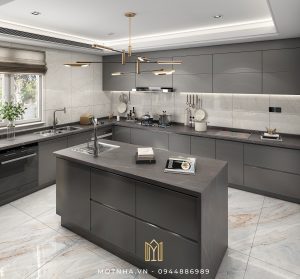 ý tưởng và phong cách thiết kế cho không gian phòng bếp