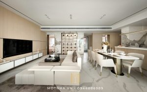 bếp mở là xu hướng thiết kế hiện đại