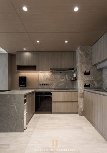 Thiết kế phòng bếp bằng đá