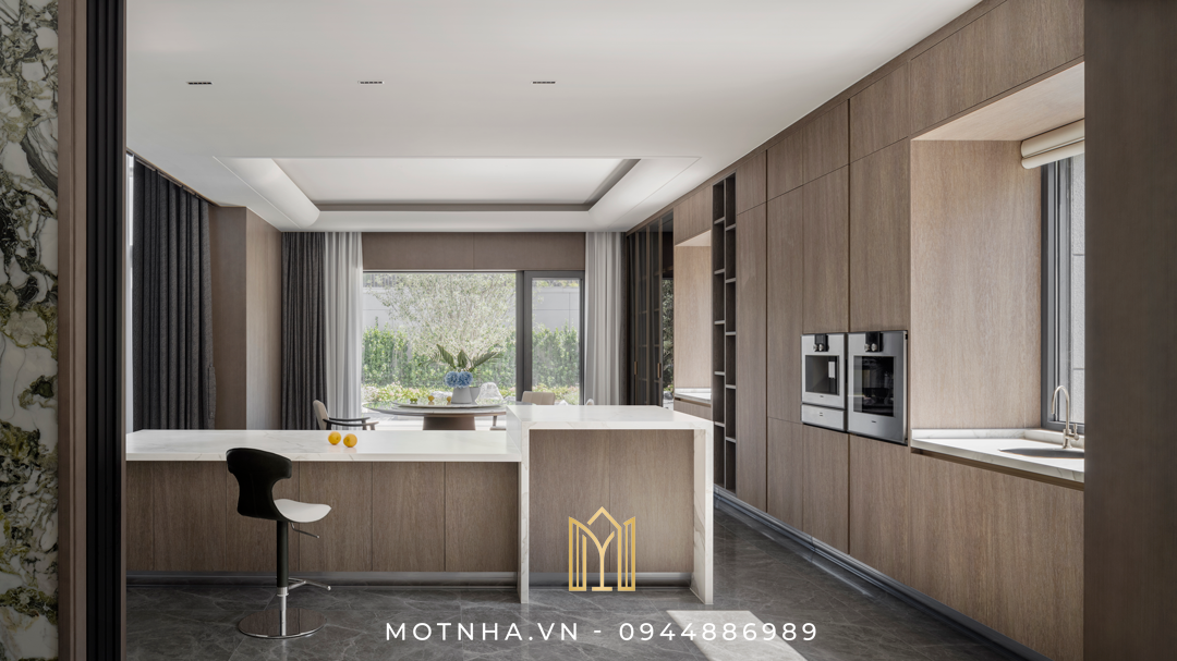 Thiết kế phòng bếp mở