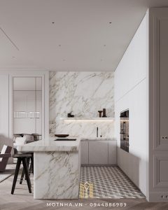 chọn màu sắc cho bếp