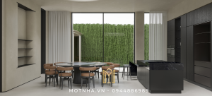 thiết kế phòng bếp hiện đại