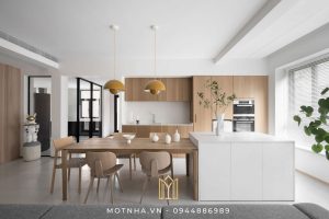 Thiết kế phòng bếp mở