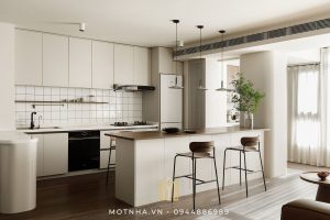 thiết kế phòng bếp nhỏ