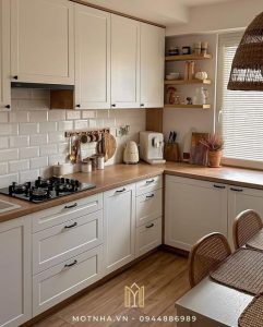 thi công bề mặt bếp