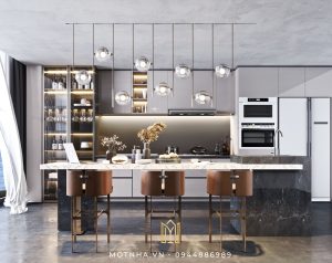Thiết kế phòng bếp thông minh