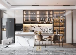 Thiết kế đảo bếp