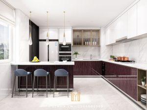 chọn màu sắc cho bếp
