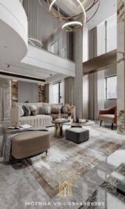 Phong cách phòng khách hiện đại