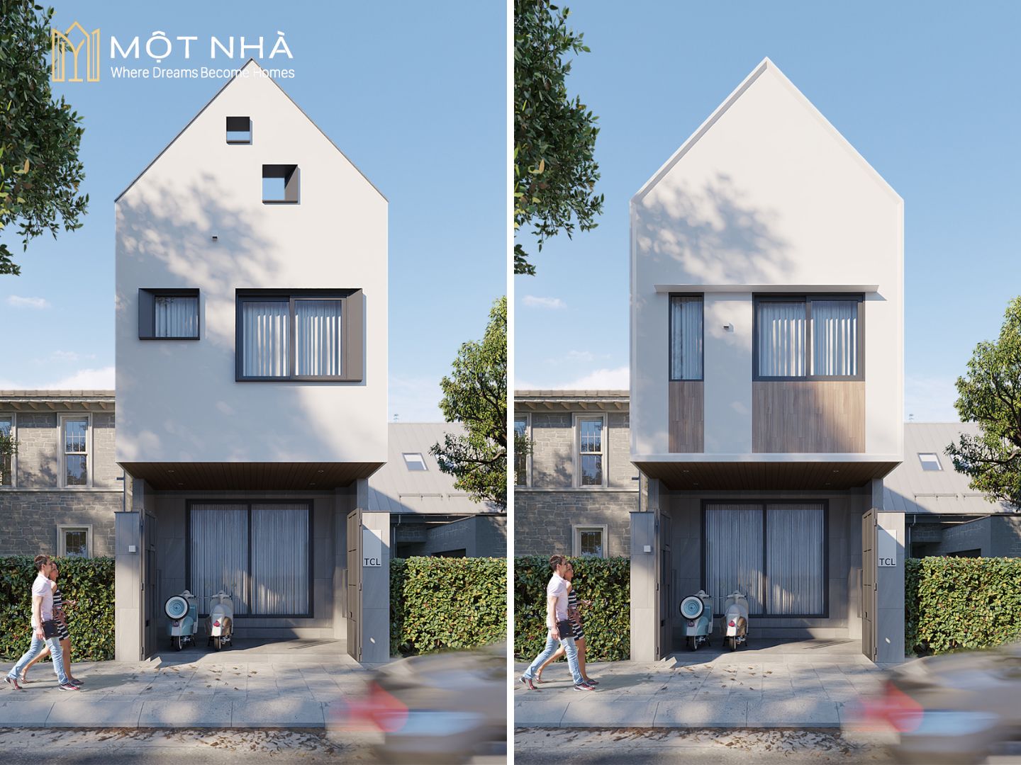 Dự án nhà phố 2 tầng TCL
