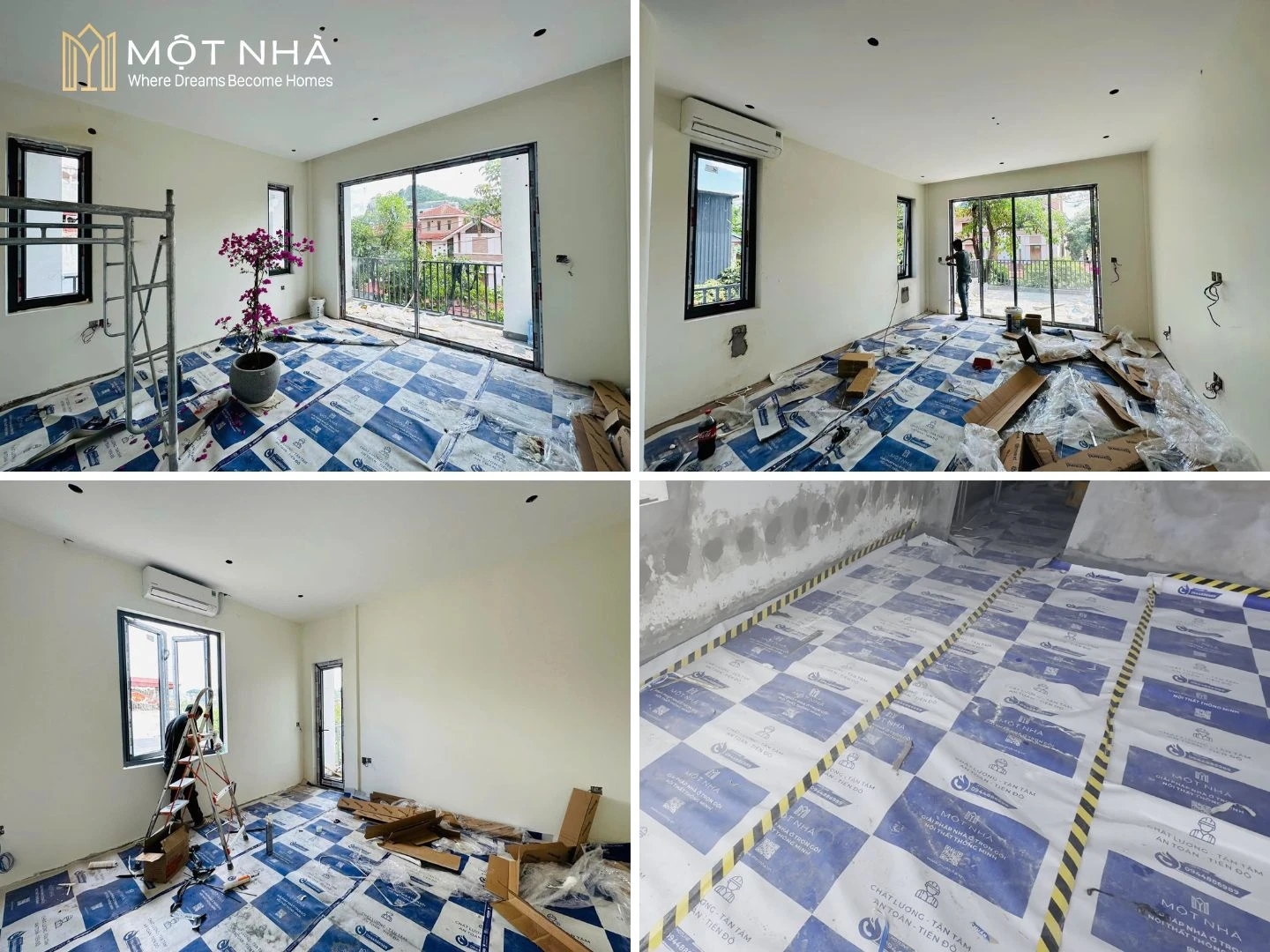 Bạt trải sàn chuyên dụng