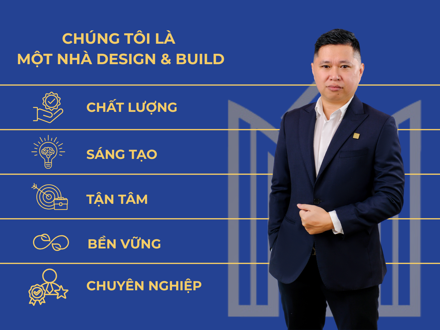 Giá trị cốt lõi của Một Nhà Design & Build
