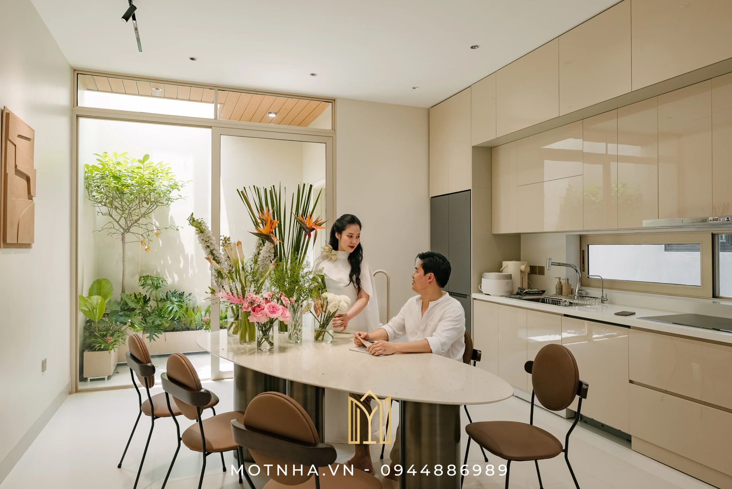 CĐT dự án THH rạng rỡ trong ngôi nhà mới