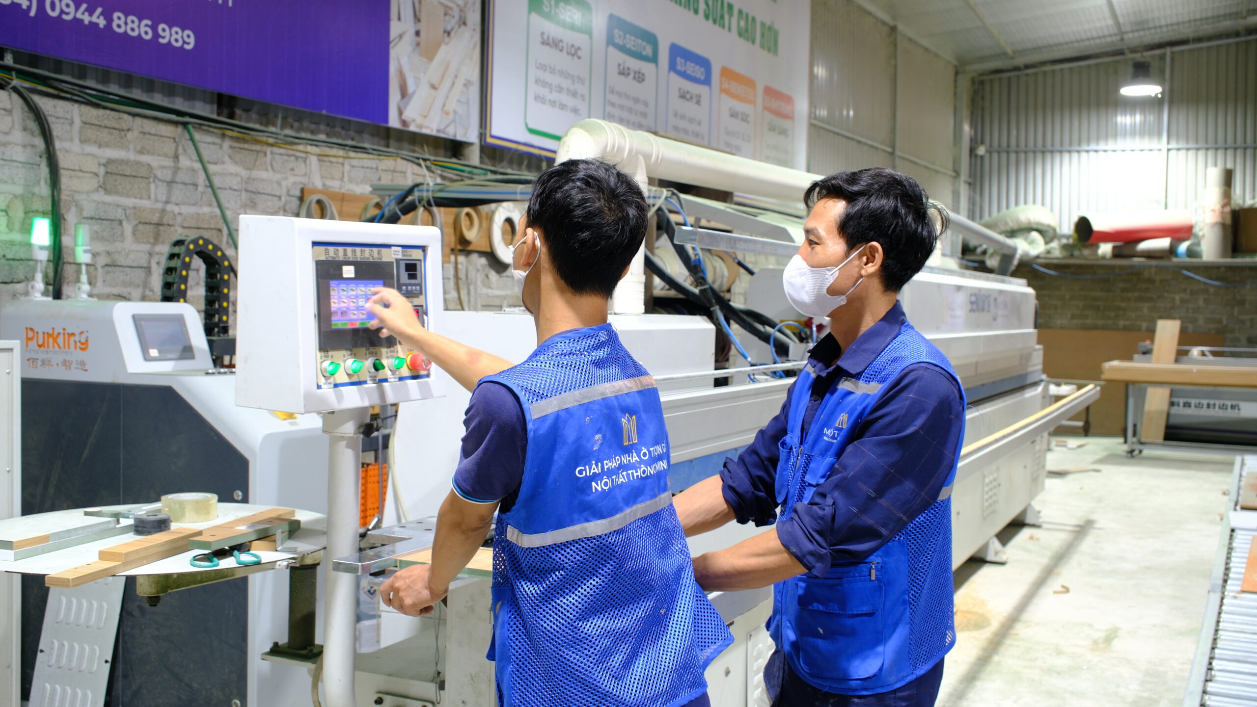 Nhà máy sản xuất nội thất Một Nhà Factory tại Sơn La