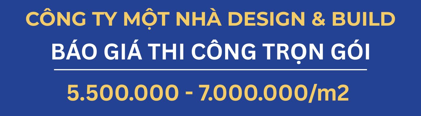 Báo giá xây nhà trọn gói của Một Nhà Design & Build tại Sơn La
