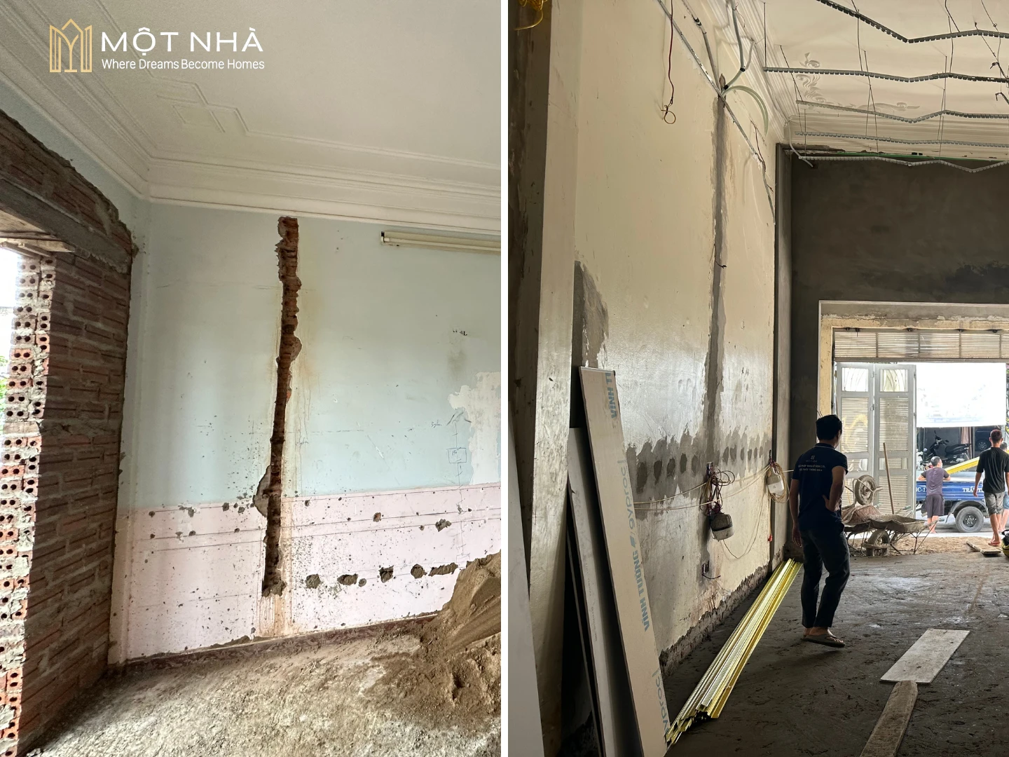 Toàn bộ hệ thống đường dây điện, nước sẽ được đặt âm tường để đảm bảo an toàn và tăng tính thẩm mỹ