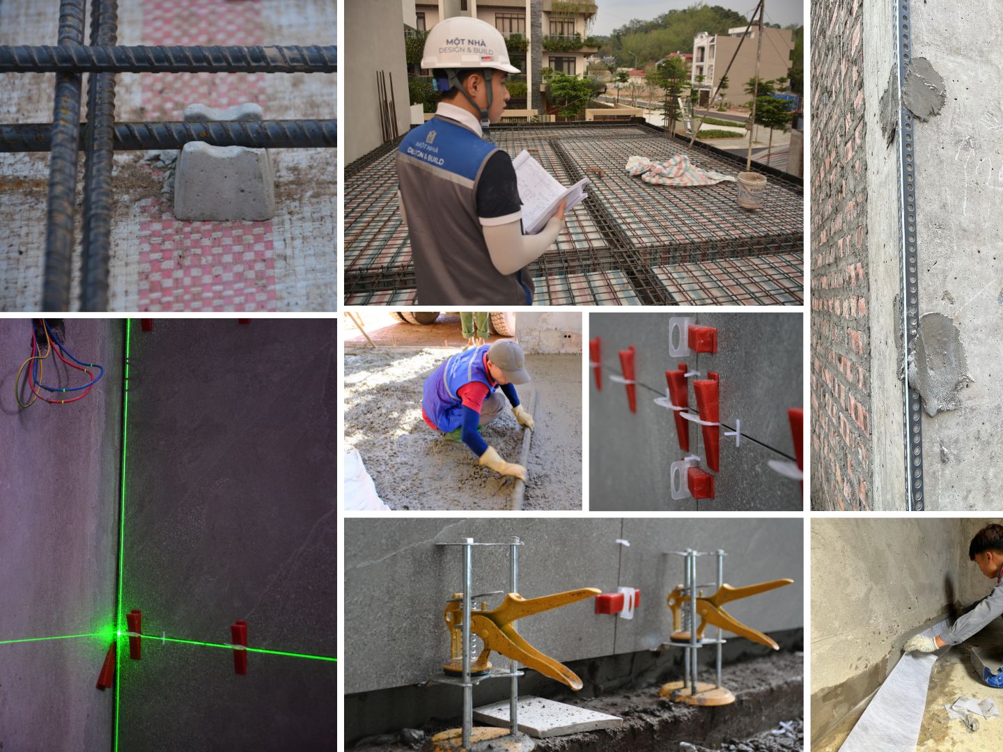 Một Nhà luôn cải tiến, áp dụng kỹ thuật thi công và giám sát, cập nhật tiến độ thi công hằng ngày với gia chủ