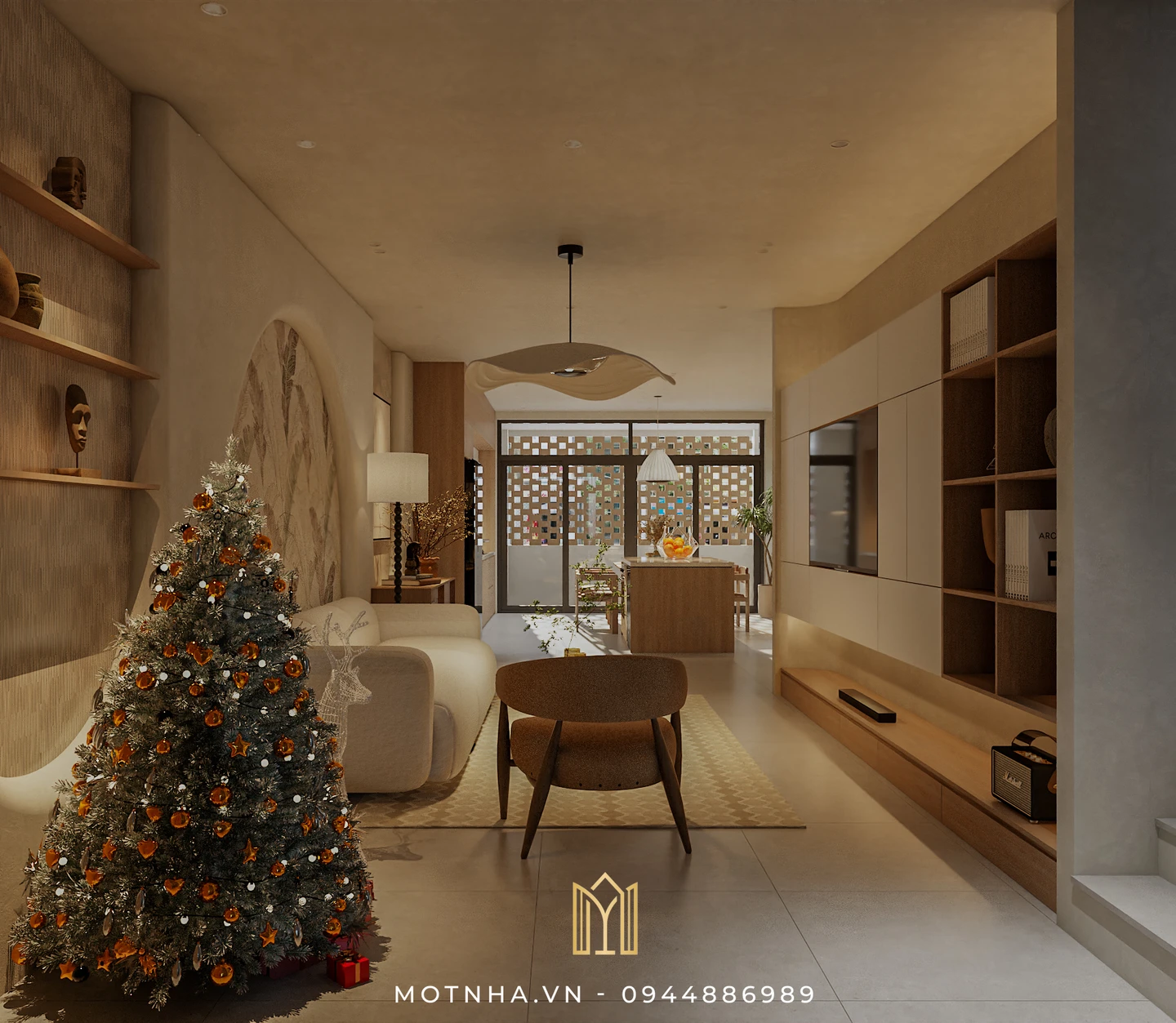 Dự án thiết kế nội thất nhà phố 67m2 KTH tại TP Sơn La Mỗi không gian trong căn nhà không chỉ là nơi ở – mà còn là nơi lưu giữ ký ức và kết nối các thế hệ trong gia đình.