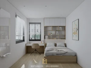 Không gian lý tưởng để học tập – nghỉ ngơi – vui chơi ngay trong phòng riêng.