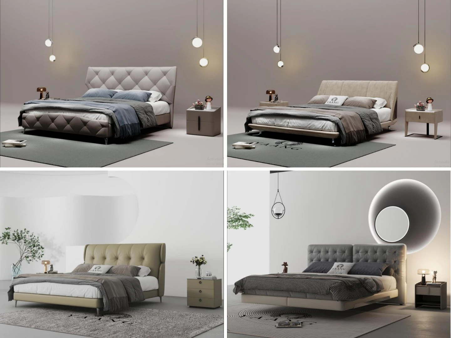 Thiết kế đa dạng chất liệu – Mềm mại, ấm áp, mang lại sự dễ chịu và thư giãn tuyệt đối.