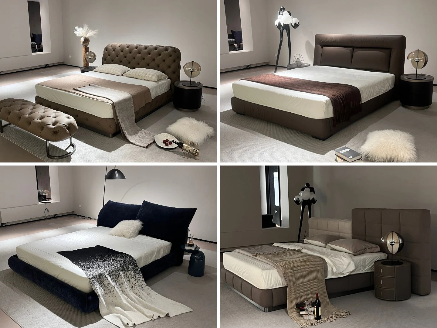 Giường da thật nhập khẩu – Sang trọng, bền bỉ và là điểm nhấn đẳng cấp cho phòng ngủ.