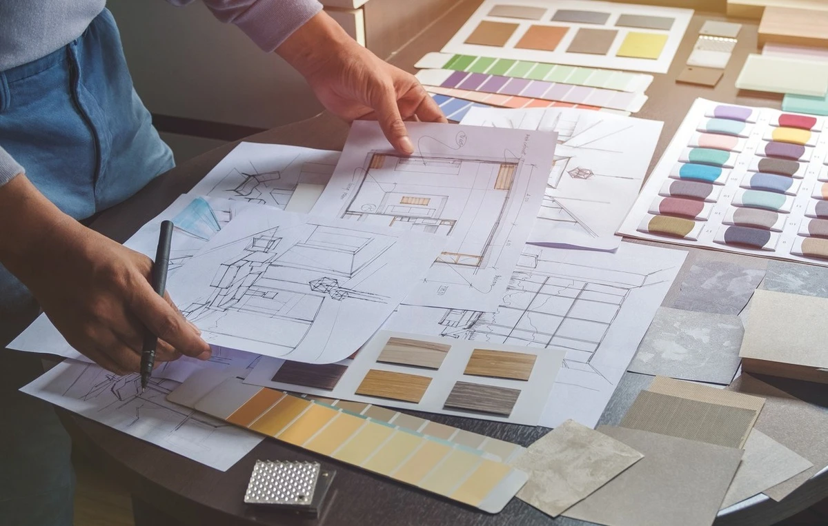 Duyệt vật liệu, bản vẽ thi công