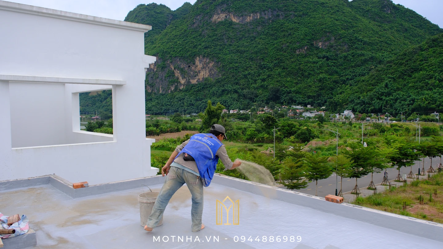 Công tác chống thấm mái