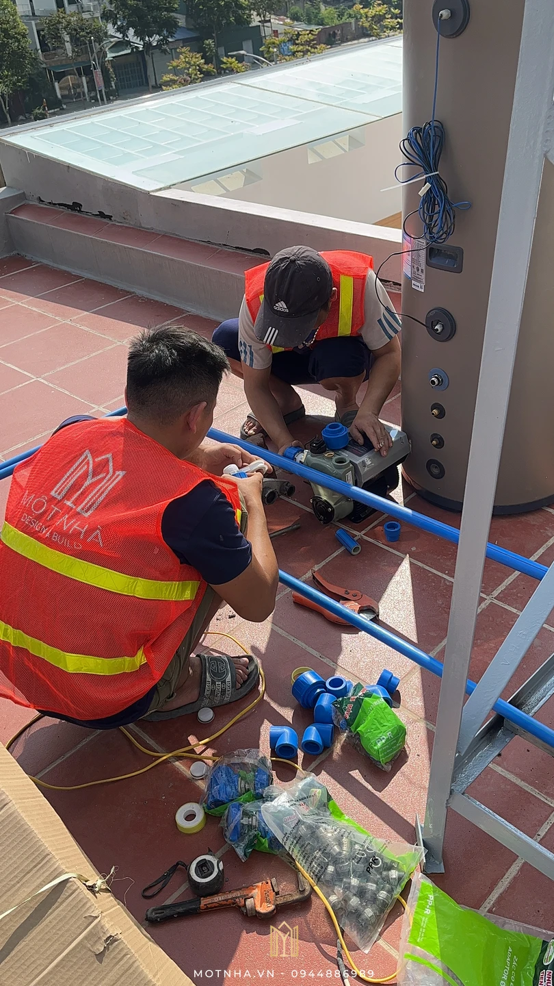 Lắp đặt các thiết bị điện, nước