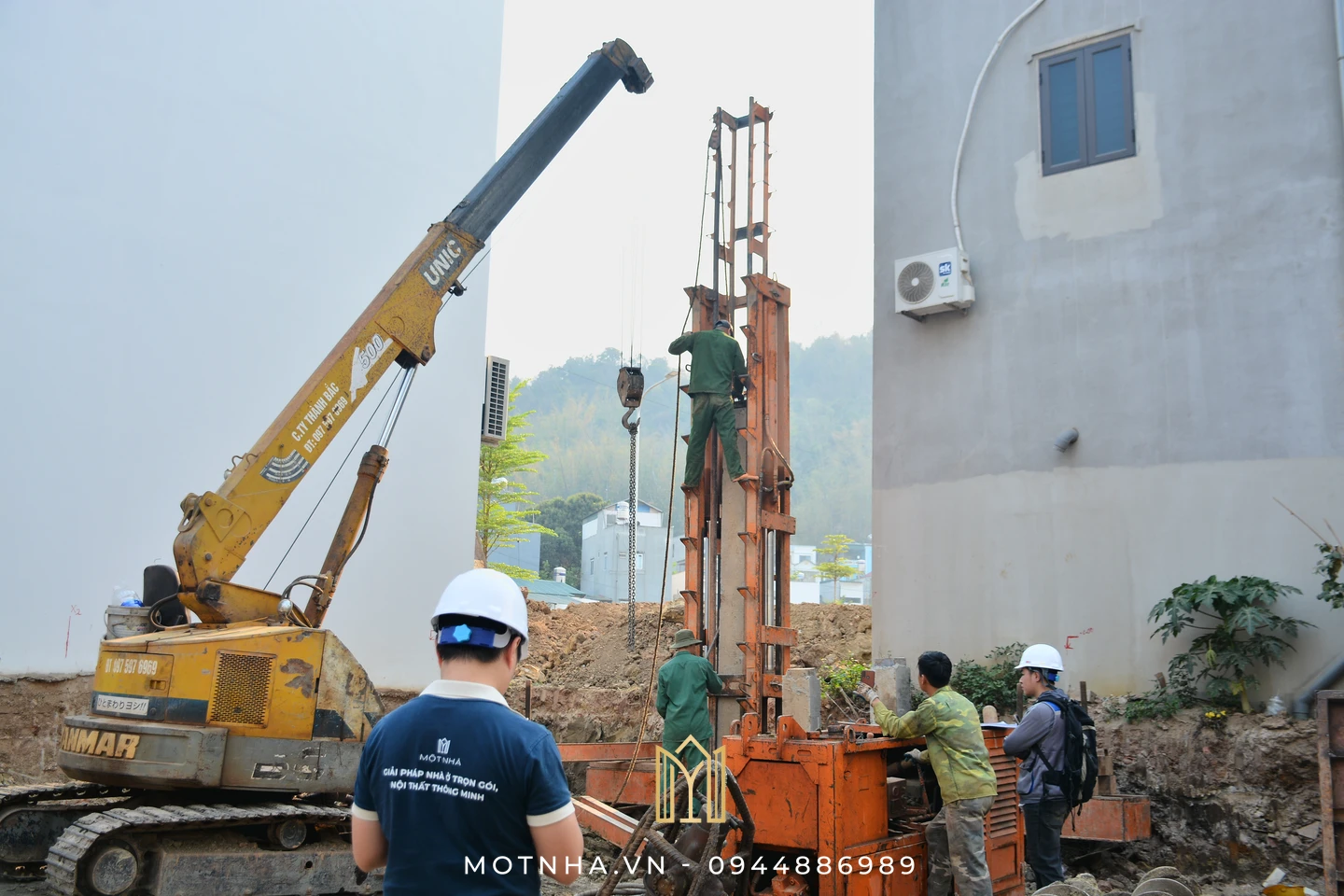 Công tác ép cọc