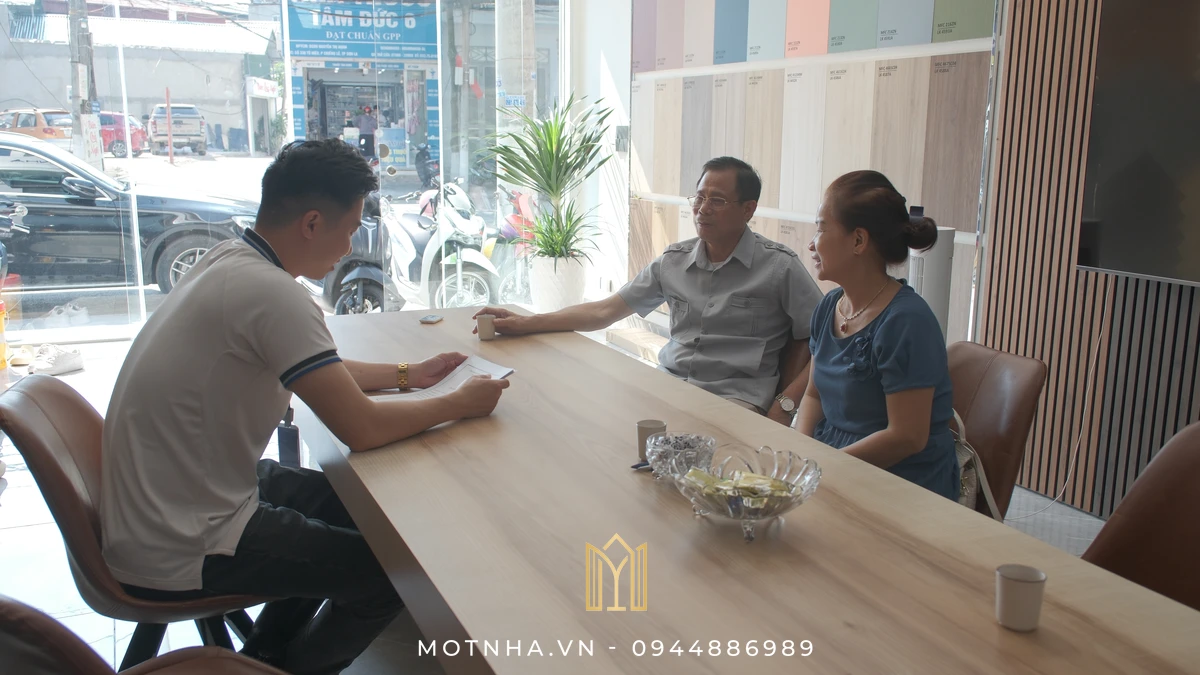 Tiếp nhận nhu cầu của khách hàng