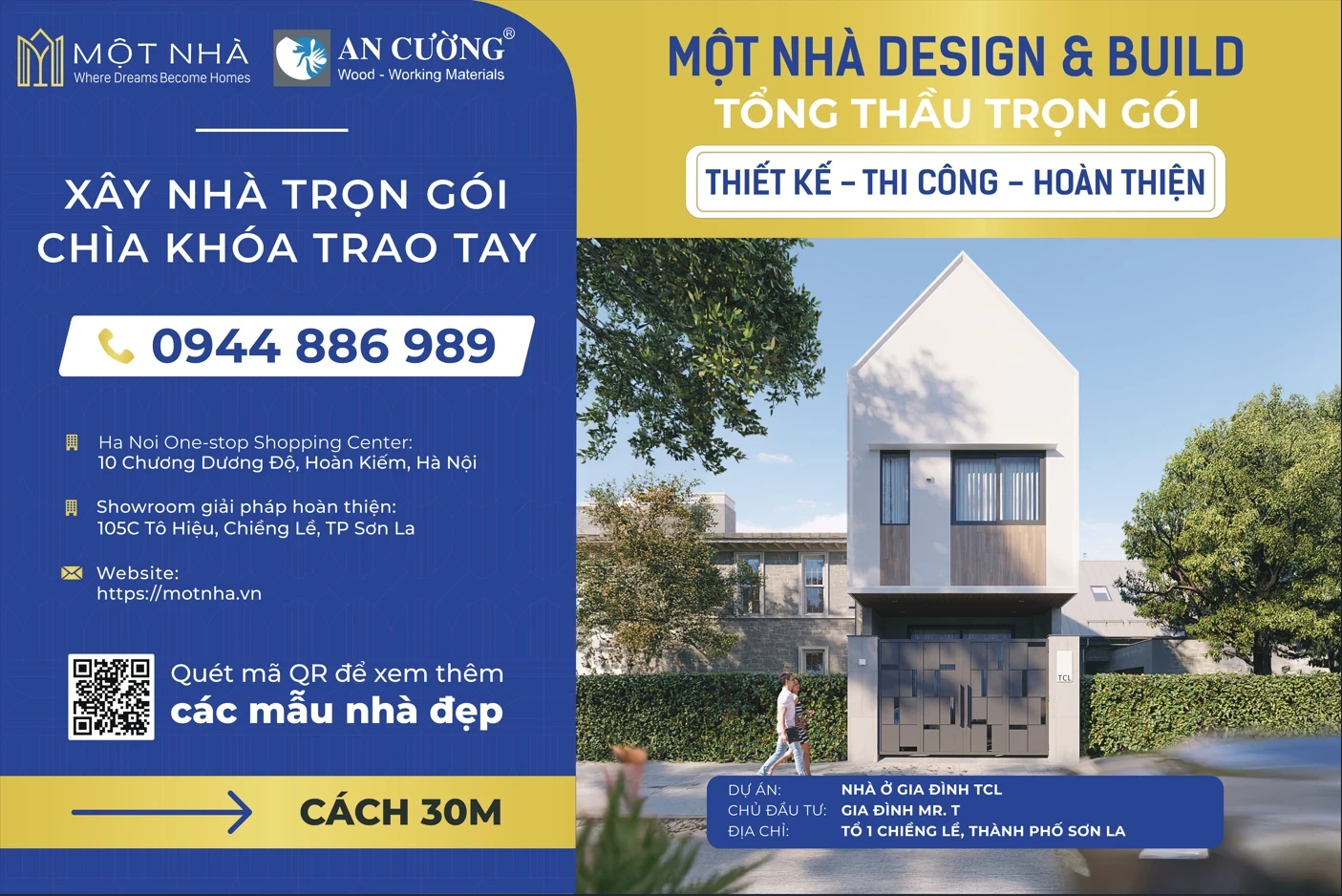 Dự án xây nhà trọn gói TCL tại TP Sơn La