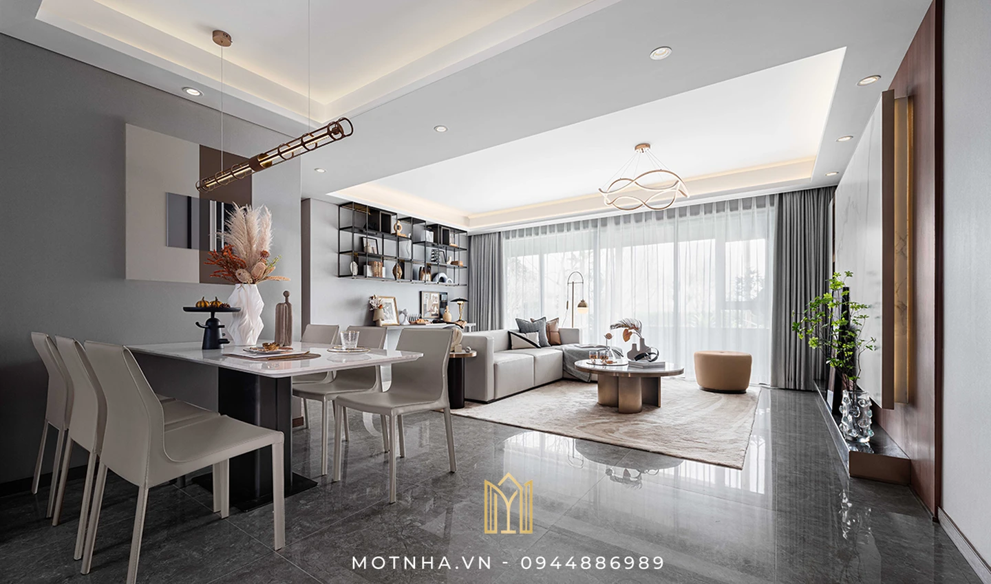 Thiết kế nội thất chung cư – Giải pháp nâng tầm không gian sống hiện đại Xác định diện tích sử dụng để lựa chọn phong cách thiết kế phù hợp