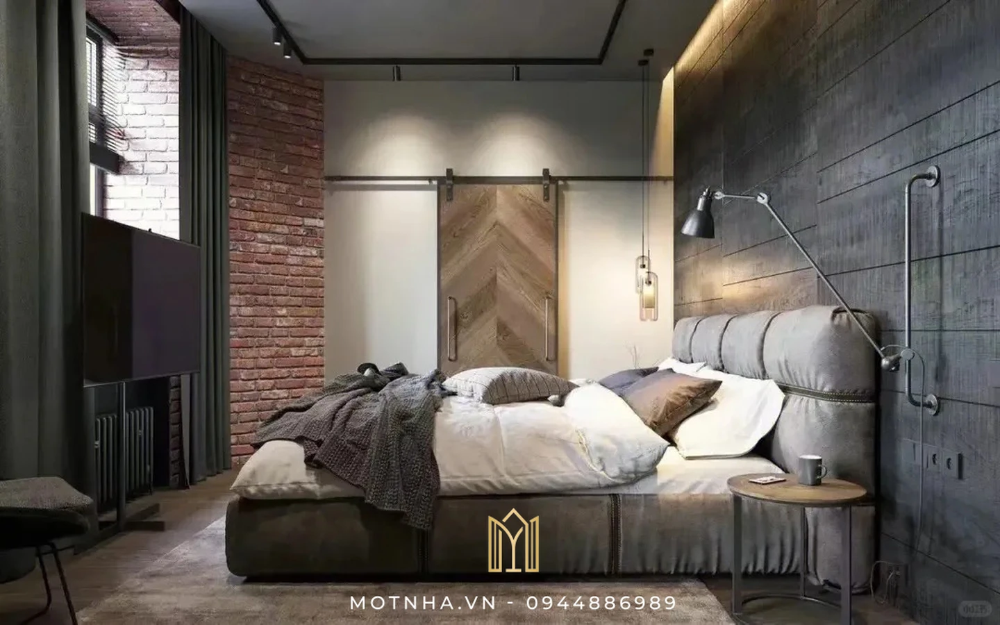 Phong cách phù hợp với gia chủ mạnh mẽ, cá tính