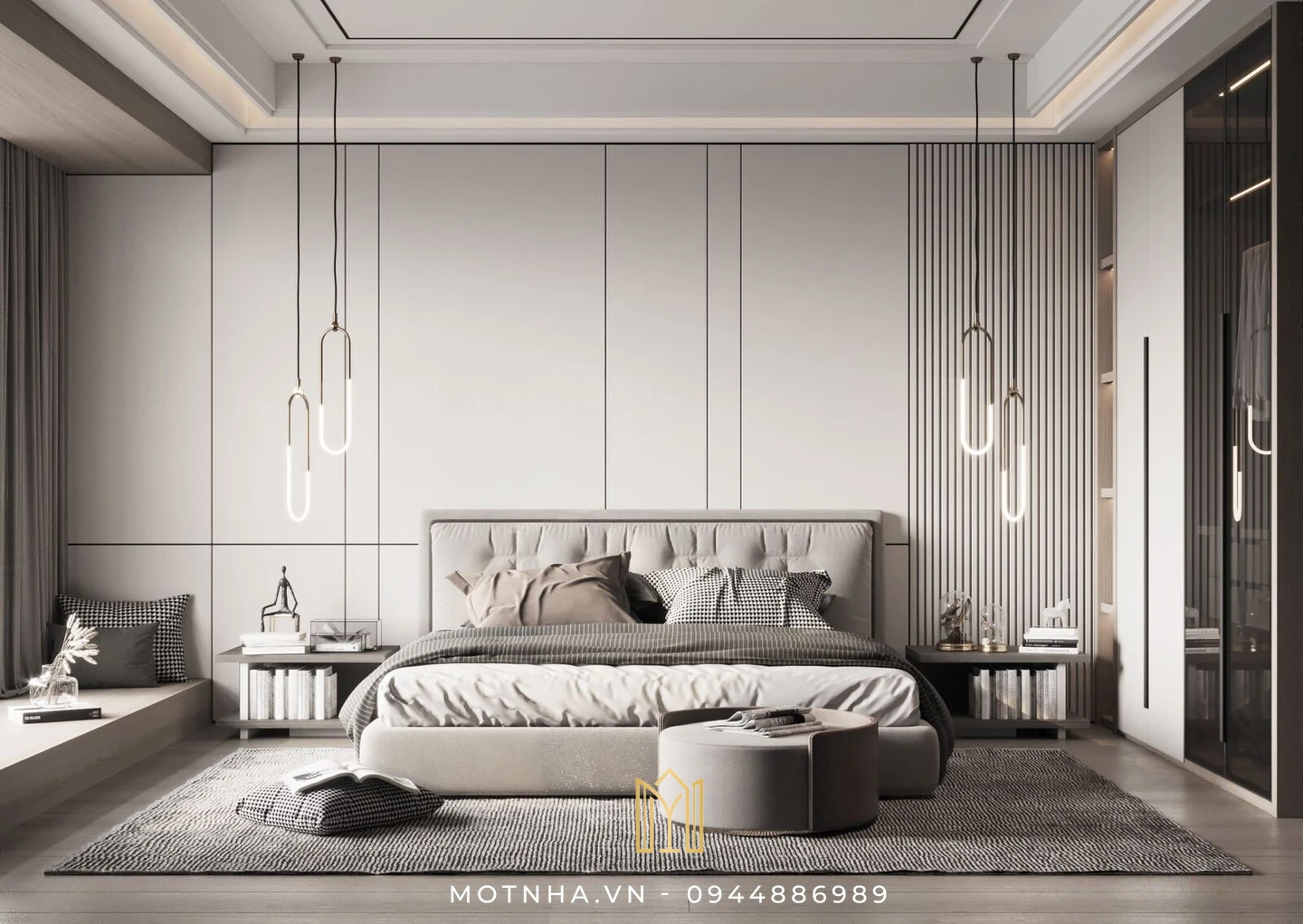 Dịch vụ thiết kế và thi công nội thất phòng ngủ chuyên nghiệp tại Sơn La cùng Một Nhà Design & Build Một Nhà Design & Build đơn vị thiết kế và thi công nội thất phòng ngủ uy tín số 1 tại Sơn La