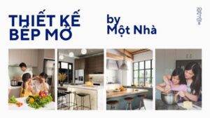 Thiết kế phòng bếp mở