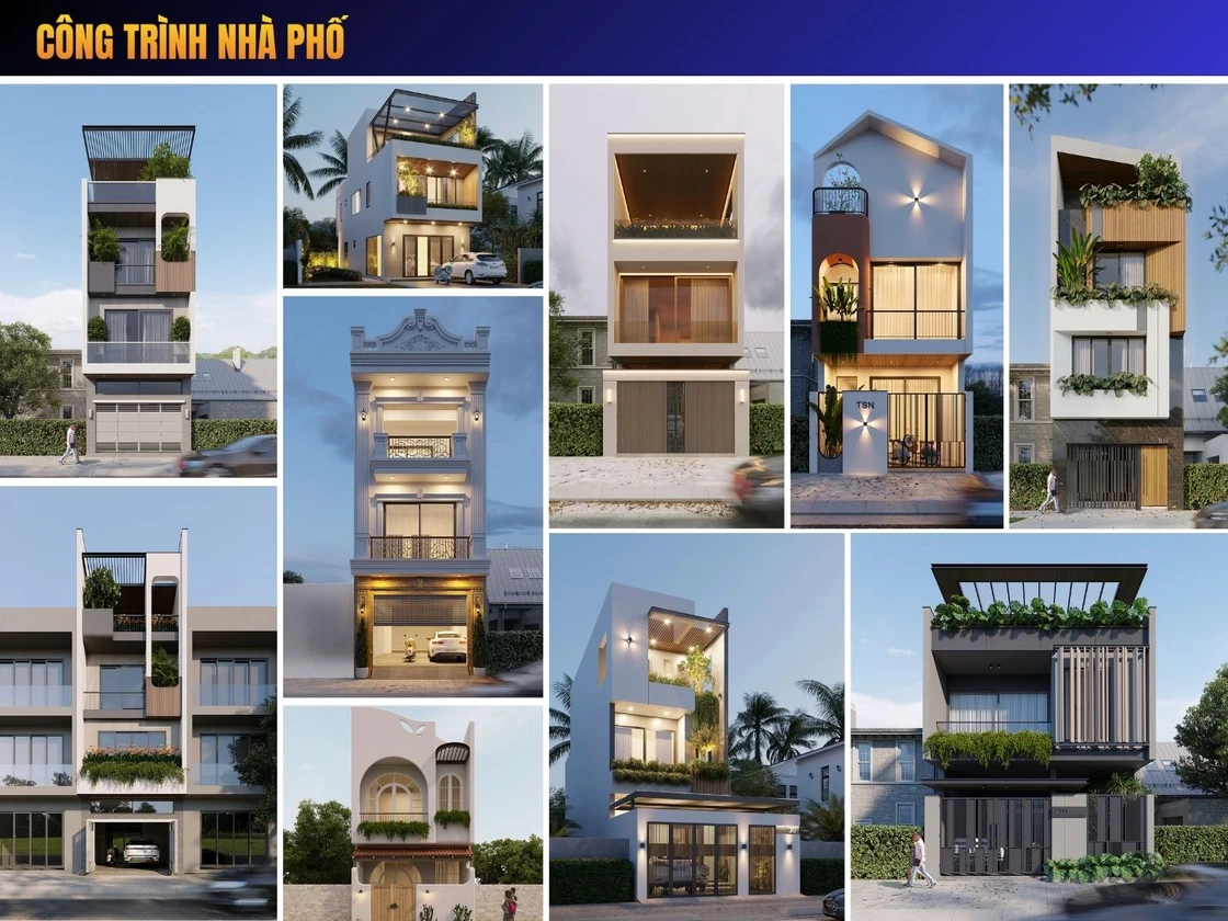 Một Nhà Design & Build khởi công dự án nhà phố H4B: Bước đầu kiến tạo tổ ấm tiện nghi tại KĐT 4B, Sơn La Các công trình nhà phố được thiết kế bởi Một Nhà Design & Build