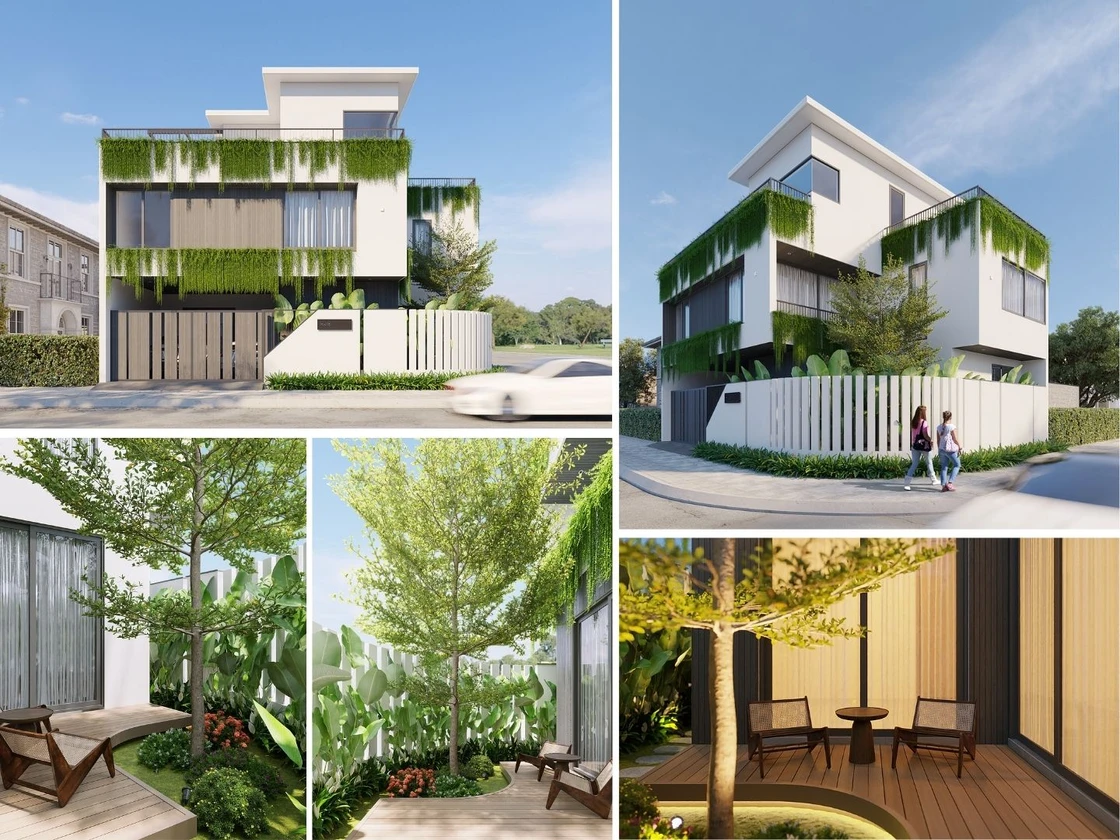 Một Nhà Design & Build khởi công dự án nhà phố H4B: Bước đầu kiến tạo tổ ấm tiện nghi tại KĐT 4B, Sơn La Thiết kế kiến trúc và sân vườn dự án nhà phố H4B