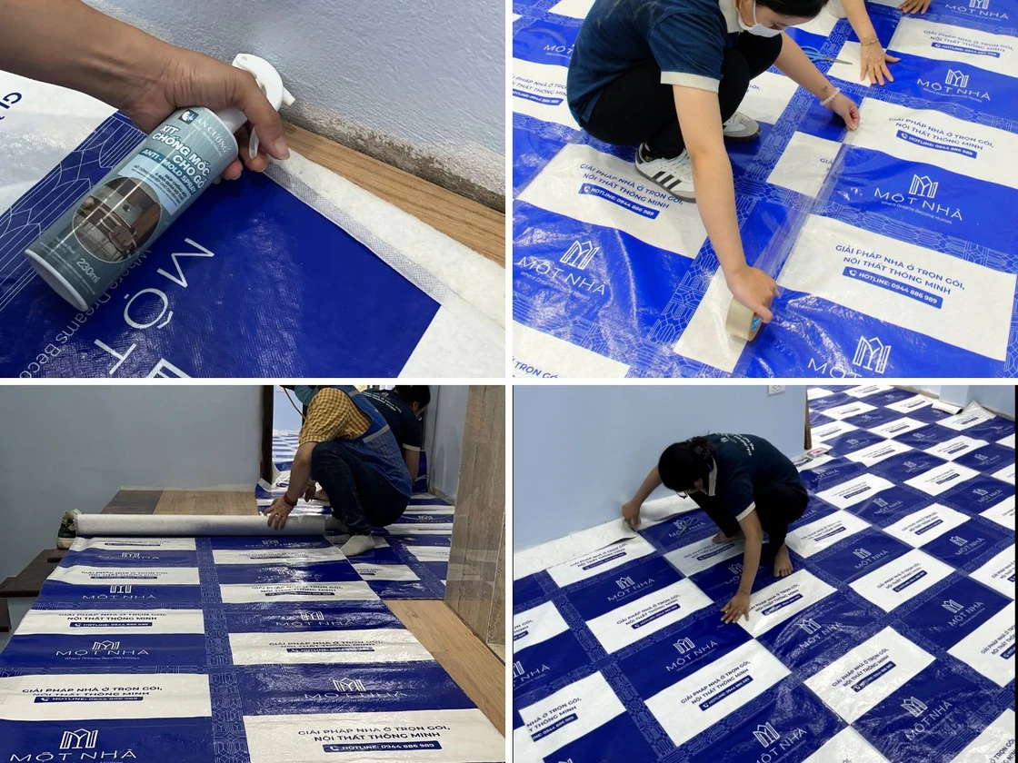 Công Nghệ Hoàn Thiện Nhà Số 1 Tại Sơn La - Khẳng Định Đẳng Cấp Từ Trải Nghiệm Người Dùng Bàn trải sàn chuyên dụng với lớp bảo vệ dày 5mm