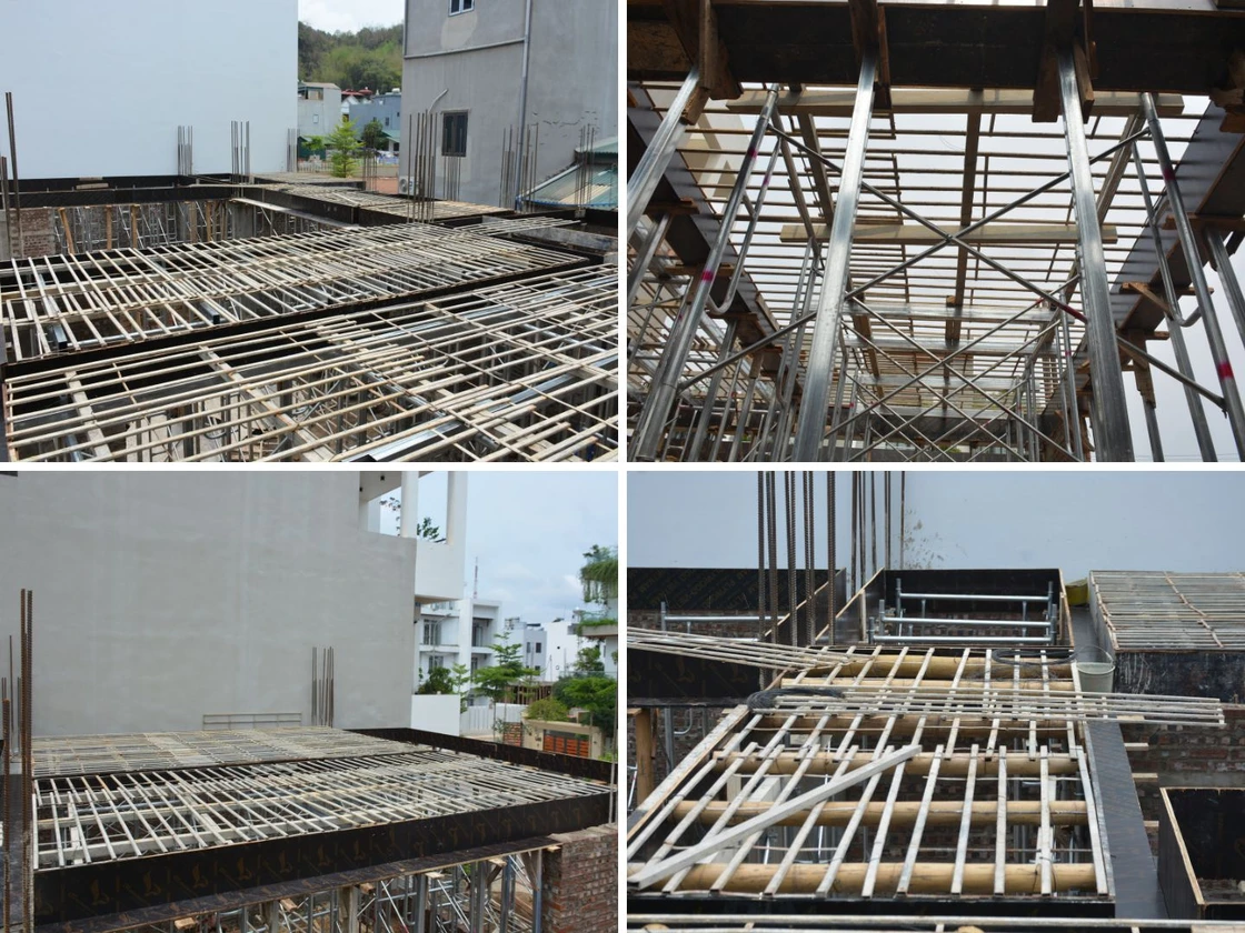 Quy trình thi công dầm sàn tại dự án DDH – Chính xác và an toàn Công tác lắp đặt ván khuôn