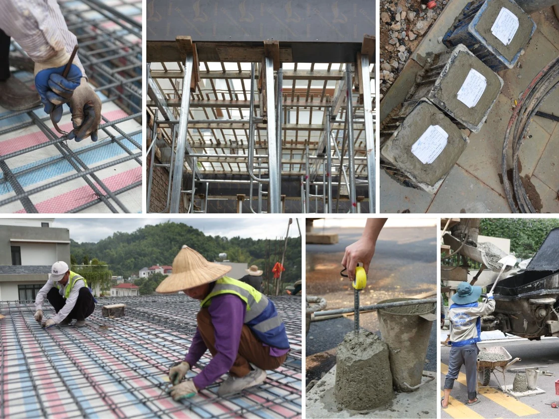 Thi Công Phần Thô Dự Án DDH: Đổ Mái Chuẩn Kỹ Thuật, Nâng Cao Tuổi Thọ Công Trình Các bước chuẩn bị trước khi tiến hành đổ mái