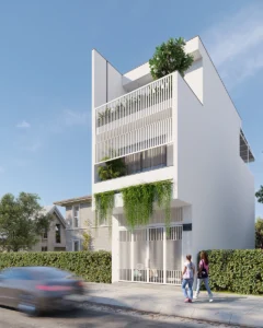 Sự hòa quyện giữa công năng và kiến trúc tối giản, mang đến trải nghiệm sống thoải mái cho gia chủ.