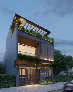 Mặt tiền sang trọng, điểm nhấn ấn tượng trong khu đô thị Bình Minh.