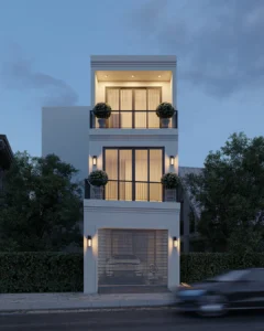 Thiết kế bám sát hình thái của lô đất "khó chiều"